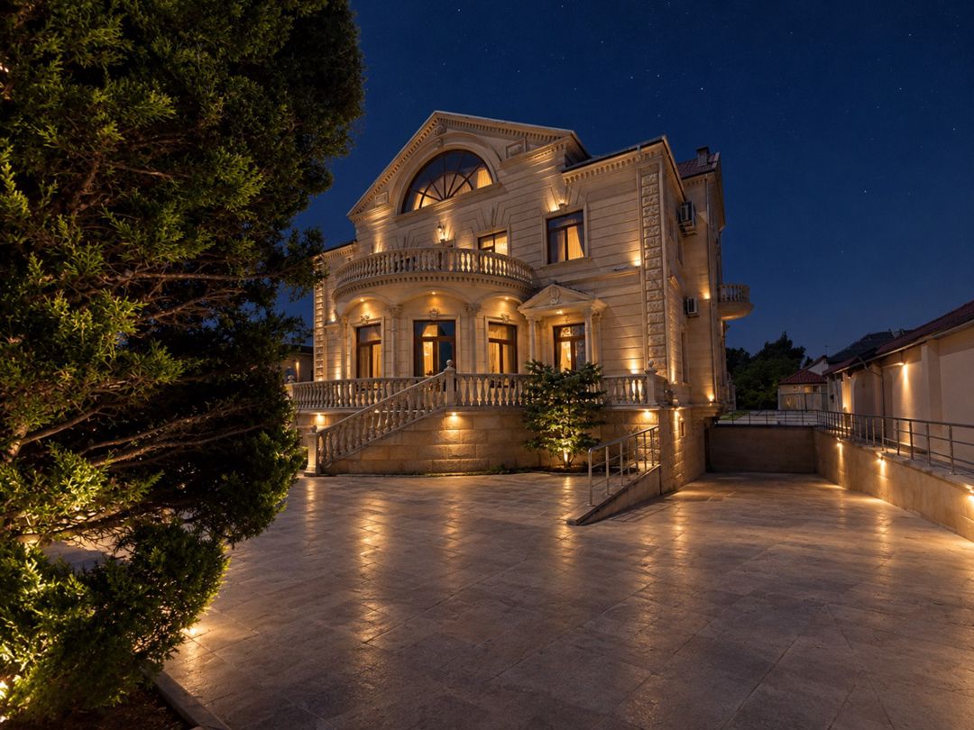 Satılır 7 otaqlı həyət evi/bağ evi 1100 m² — Ev, villa, Bakı (3)
