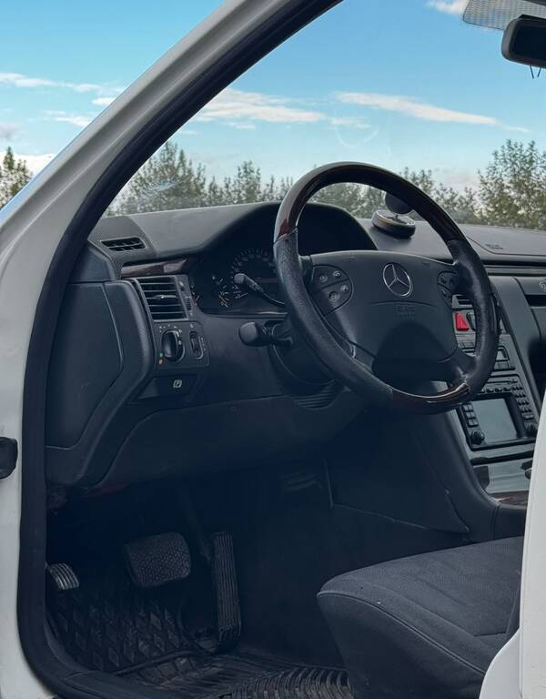 Mercedes E 240, 2.4 L, 2000 il, 348 000 km — Avtomobillər, Sabirabad (6)