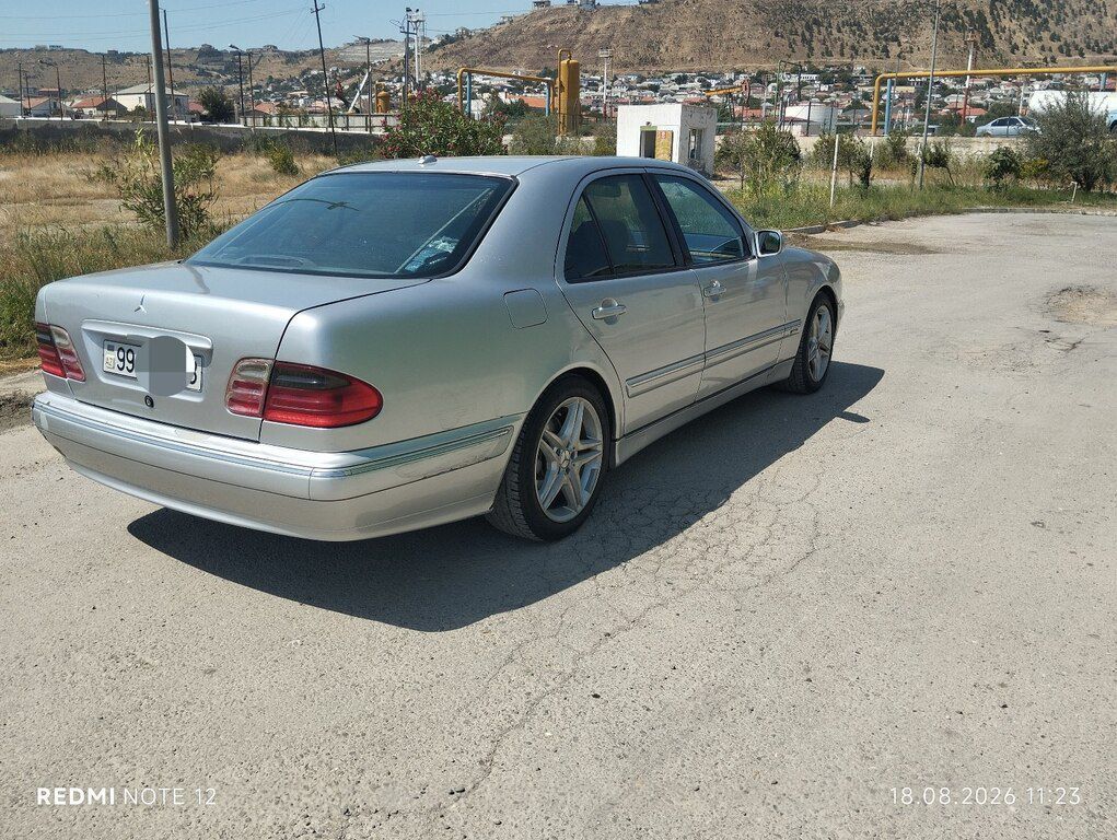Mercedes E 320, 3.2 L, 1999 il, 414 475 km — Avtomobillər, Bakı (5)