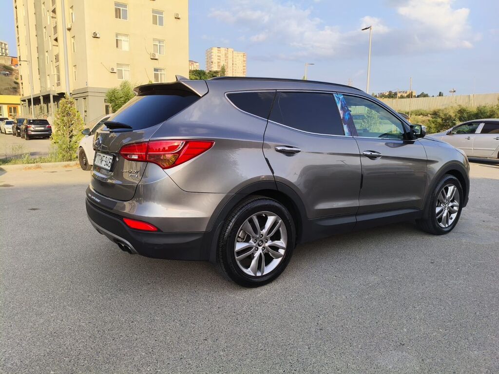Hyundai Santa Fe: 2 l 2015 il Krossover 77-NF-946 — Avtomobillər, Bakı