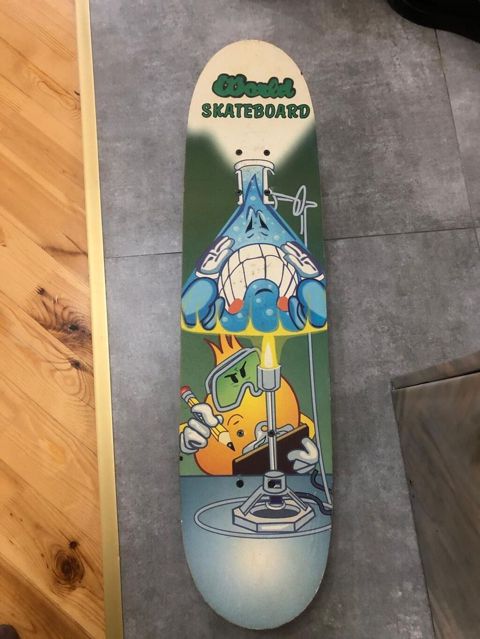 Tez edir heç istifadə olunmayib - Taxta: “Woolf Skateboard” dizaynlı — Bakı
