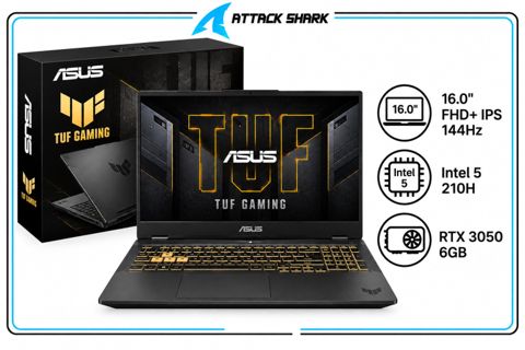 ASUS tuf Gaming F16 FX607VJB-RL103 — Attack Shark
