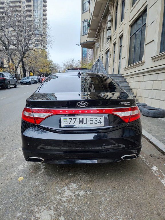 Hyundai Grandeur, 2.2 L, 2014 il, 234 800 km 77-MU-534 — Avtomobillər, Bakı (7)
