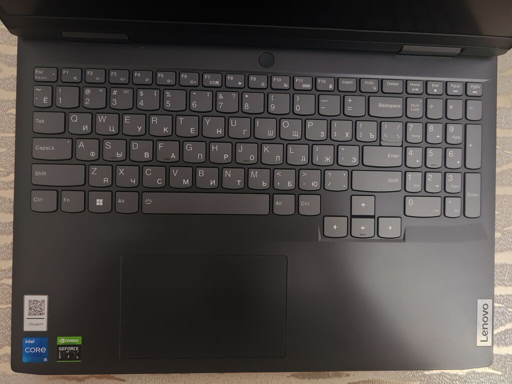 Salam, Lenovo IdeaPad Gaming 3 16IAH7 Ekranda klaviaturanin izi — Lenovo, Sumqayıt (3)