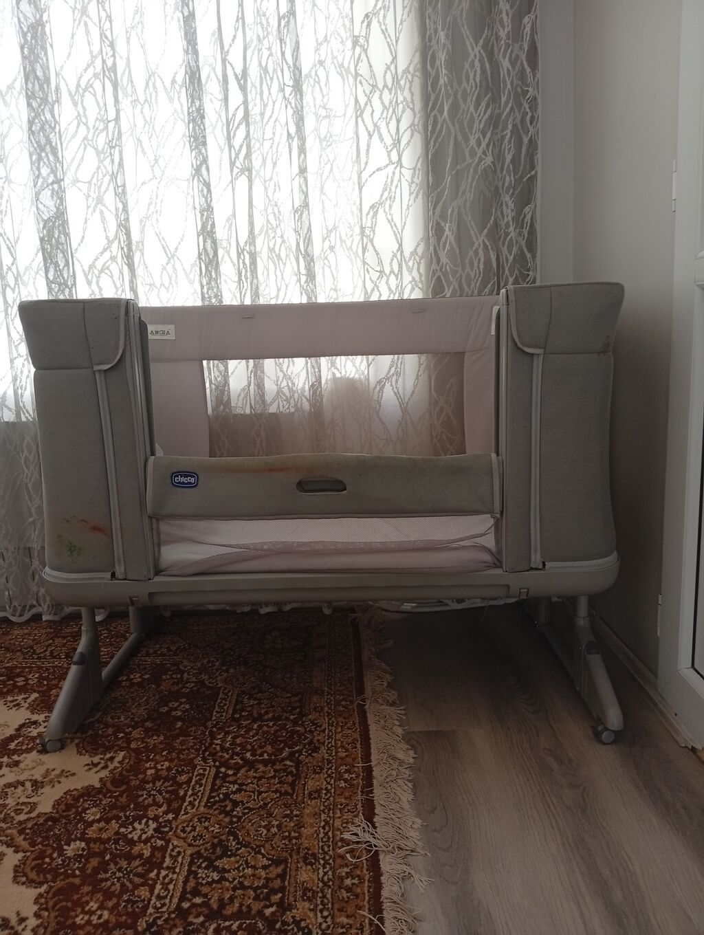 Chicco Next2Me tipli yanı açılan beşik - Körpəni valideyn çarpayısına — Bəşikləri, Bakı (4)