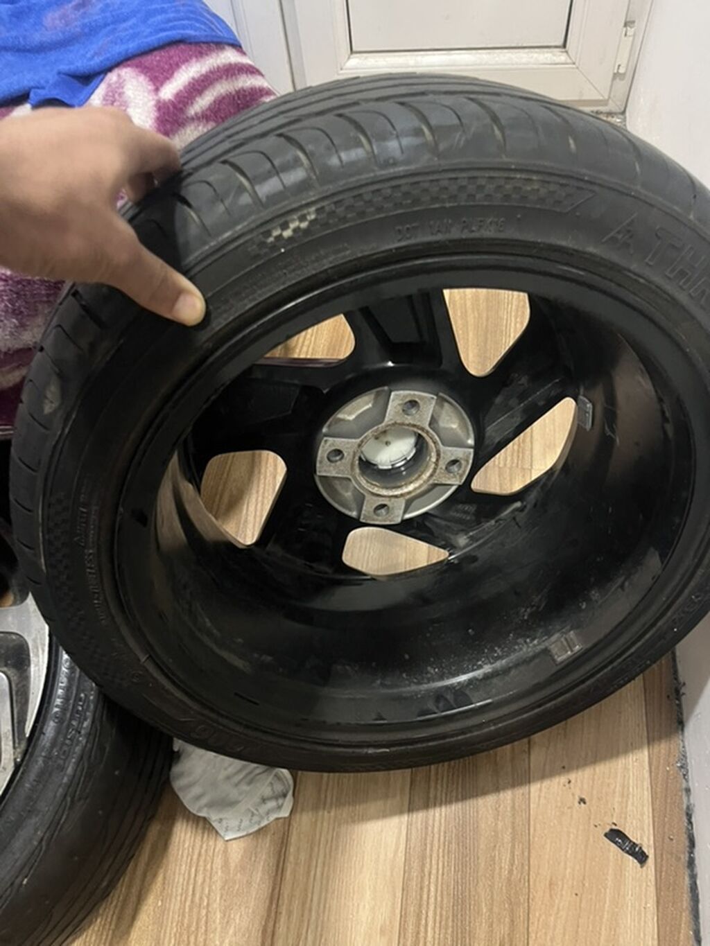 Peugeot orijinal yüngül lehimli disklər və şinlər komplekti — Diskləri, Bakı