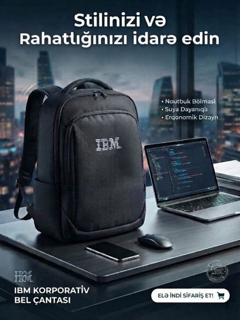 İBM kompüter üçün bel çantası — Bakı