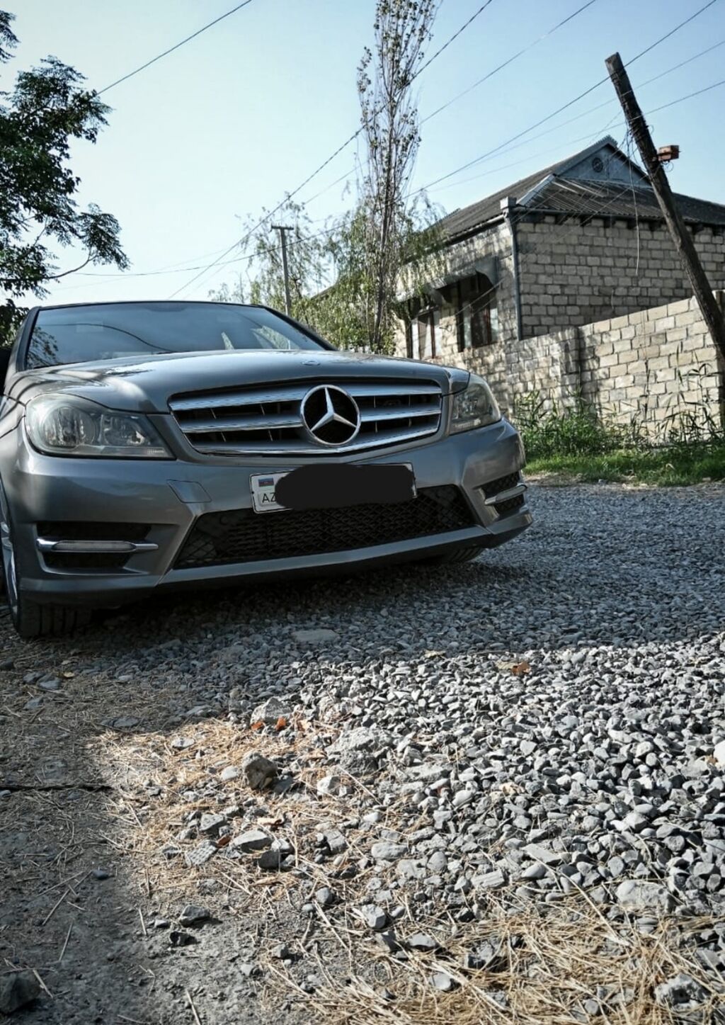 Mercedes-Benz C-Class: 1.8 l 2012 il Sedan — Avtomobillər, Yevlax (3)