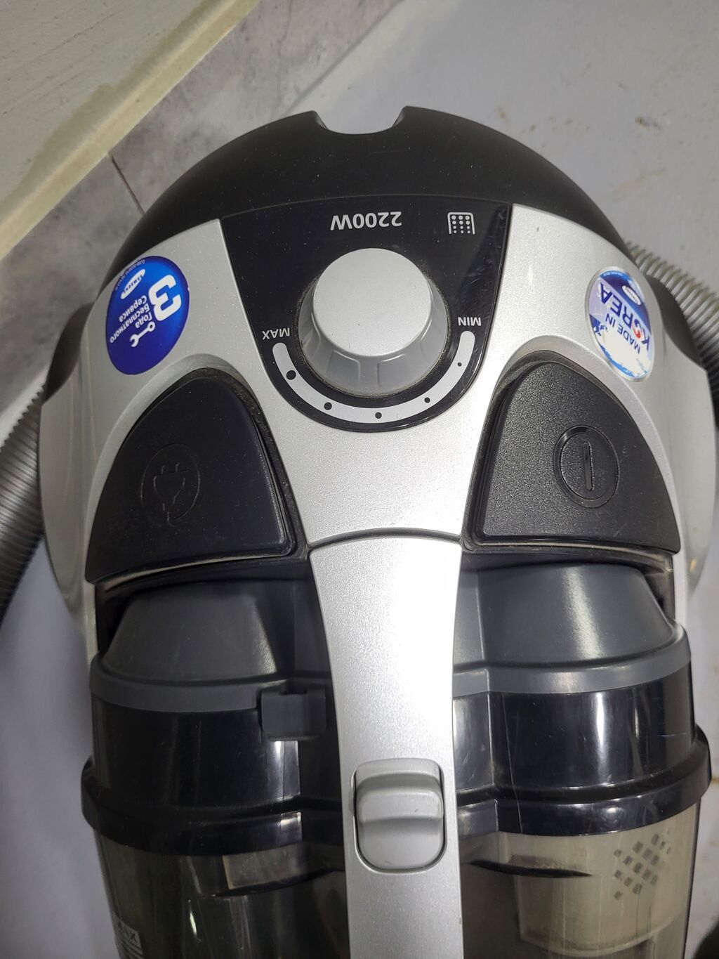 Samsung tozsoran – 2200W güc Xüsusiyyətlər: - Güclü 2200W mühərrik — Tozsoran, Bakı (3)