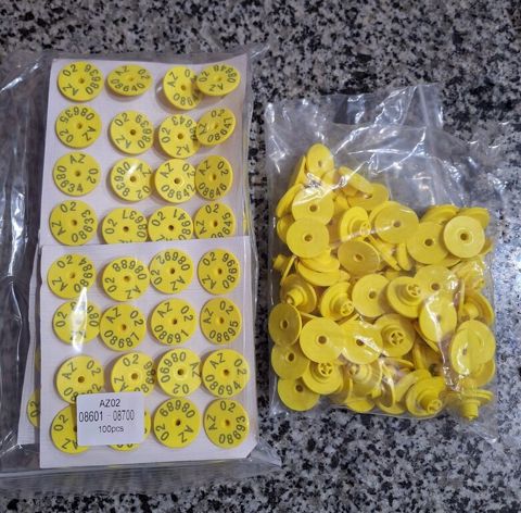 Qoyun nömrələmə birkaları — Bakı