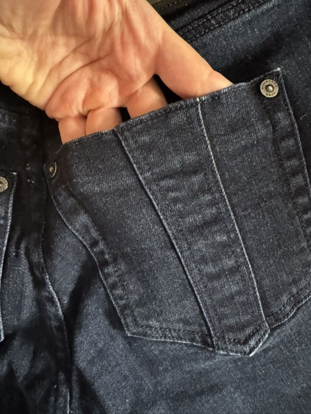 Burberry qadın cins şalvarı. Original. - Model: Low Bootcut — Jinslər, Bakı (2)