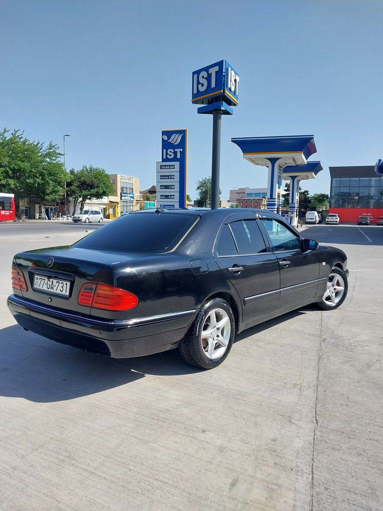 Mercedes E 200, 2.0 L, 1997 il, 410 000 km 77-GA-731 — Avtomobillər, Bakı (6)
