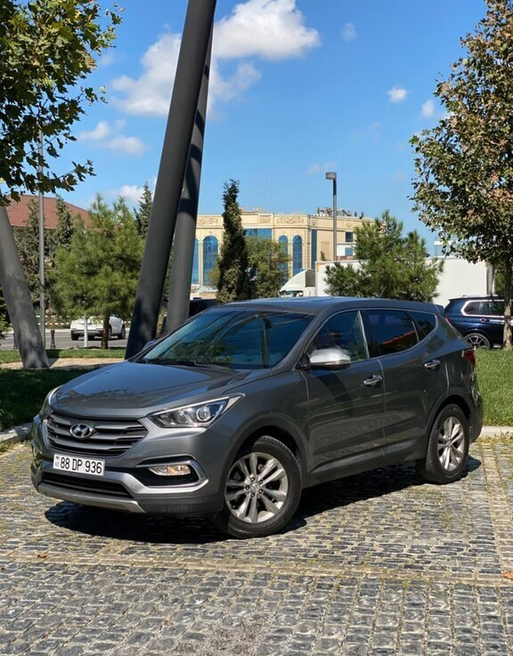 Hyundai Santa Fe, 2017 il, 192000 km, 2 L — Bakı
