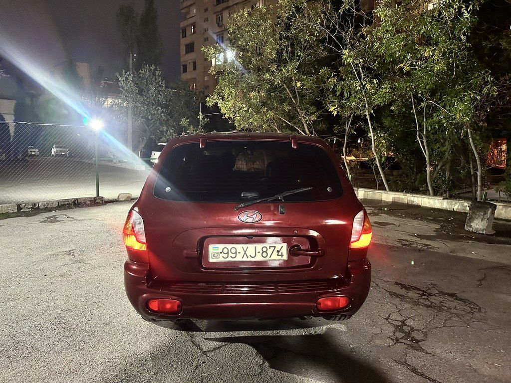 Hyundai Santa Fe, 2.4 L, 2001 il, 484 111 km 99-XJ-874 — Avtomobillər, Bakı (10)