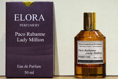 Elora Perfumery Lady Million kişilər üçün ətir suyu 50 ml — Bakı