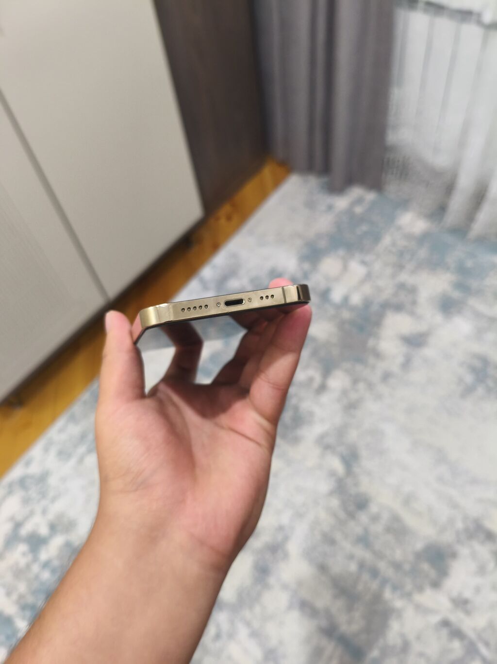 IPhone 12 Pro, 128 GB, Matte Gold, Zəmanət, Simsiz şarj, Face ID — Apple iPhone, Digah (6)