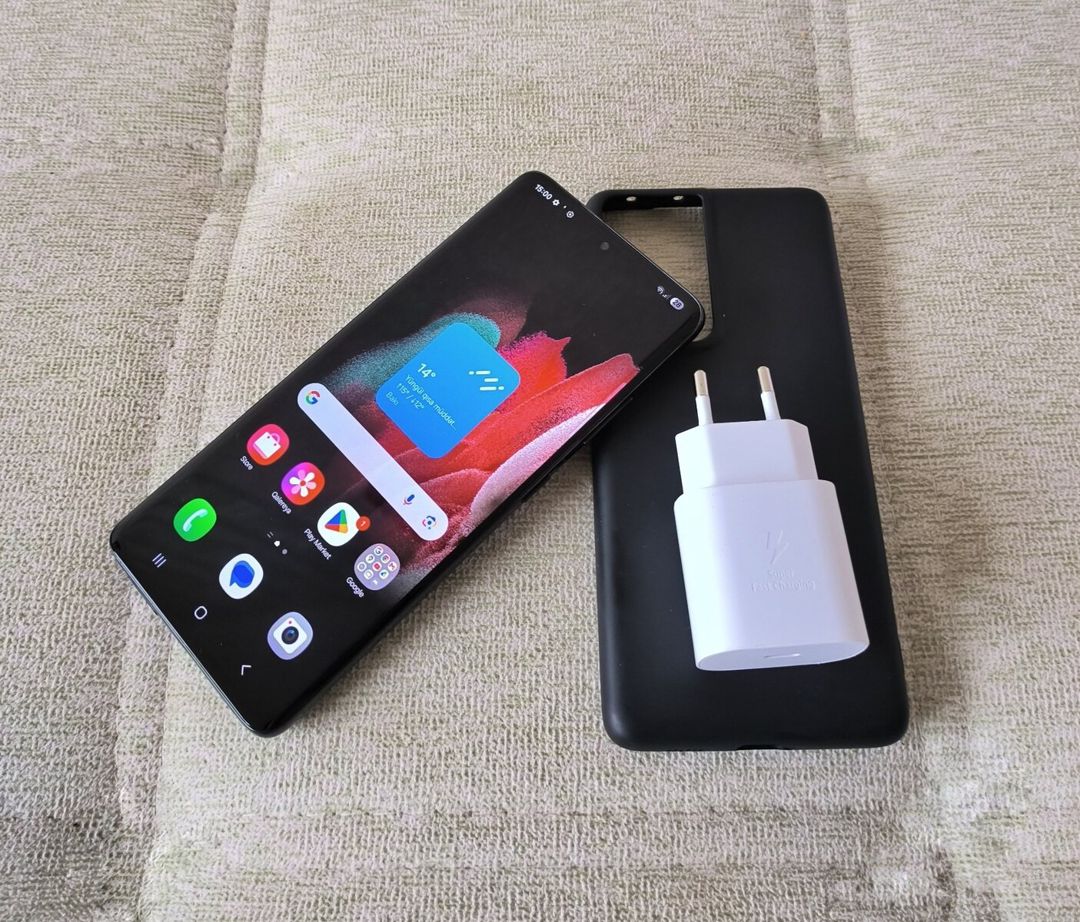 Samsung Galaxy S21 Ultra 5G Phantom Black 256GB/12GB — Smartfonlar, Bakı