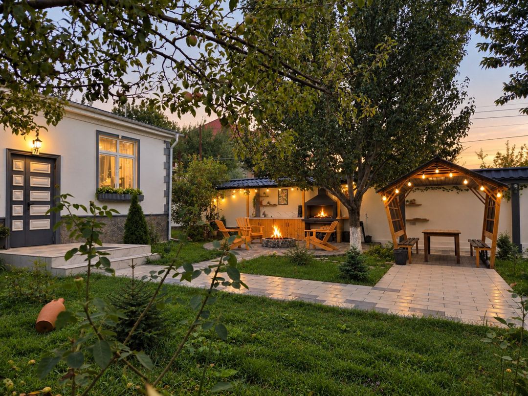 İcarəyə verilir 4 otaqlı həyət evi/bağ evi 110 m² — Ev, villa, Qəbələ (10)