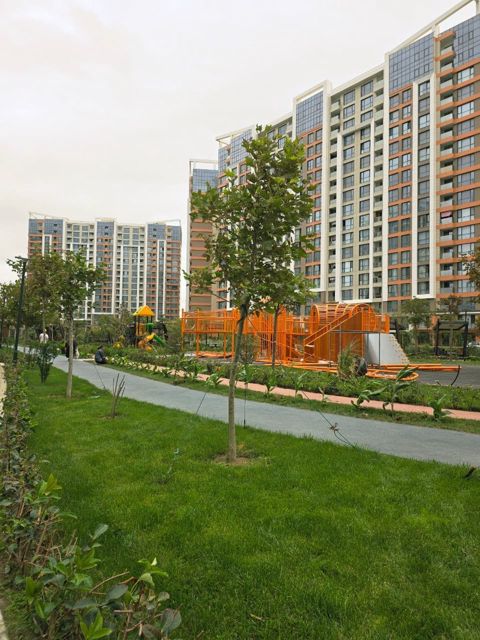3-otaqlı yeni tikili, Nərimanov r., 76 m² — Bakı