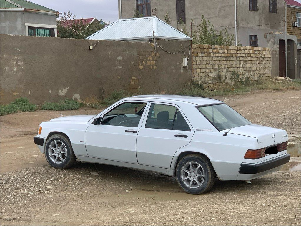 Mercedes 190, 2.0 L, 1993 il, 265 000 km — Avtomobillər, Sumqayıt (5)