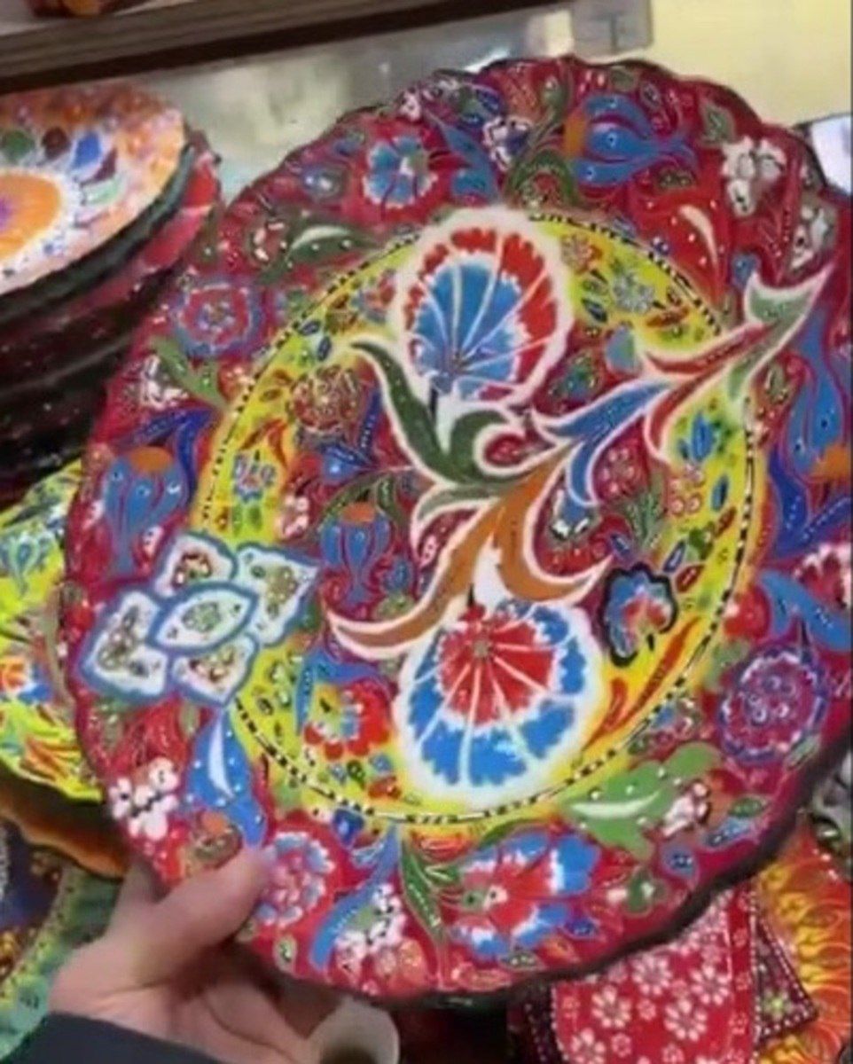 Mozaika boşqablar — Qablar və mətbəx əşyaları, Bakı (2)