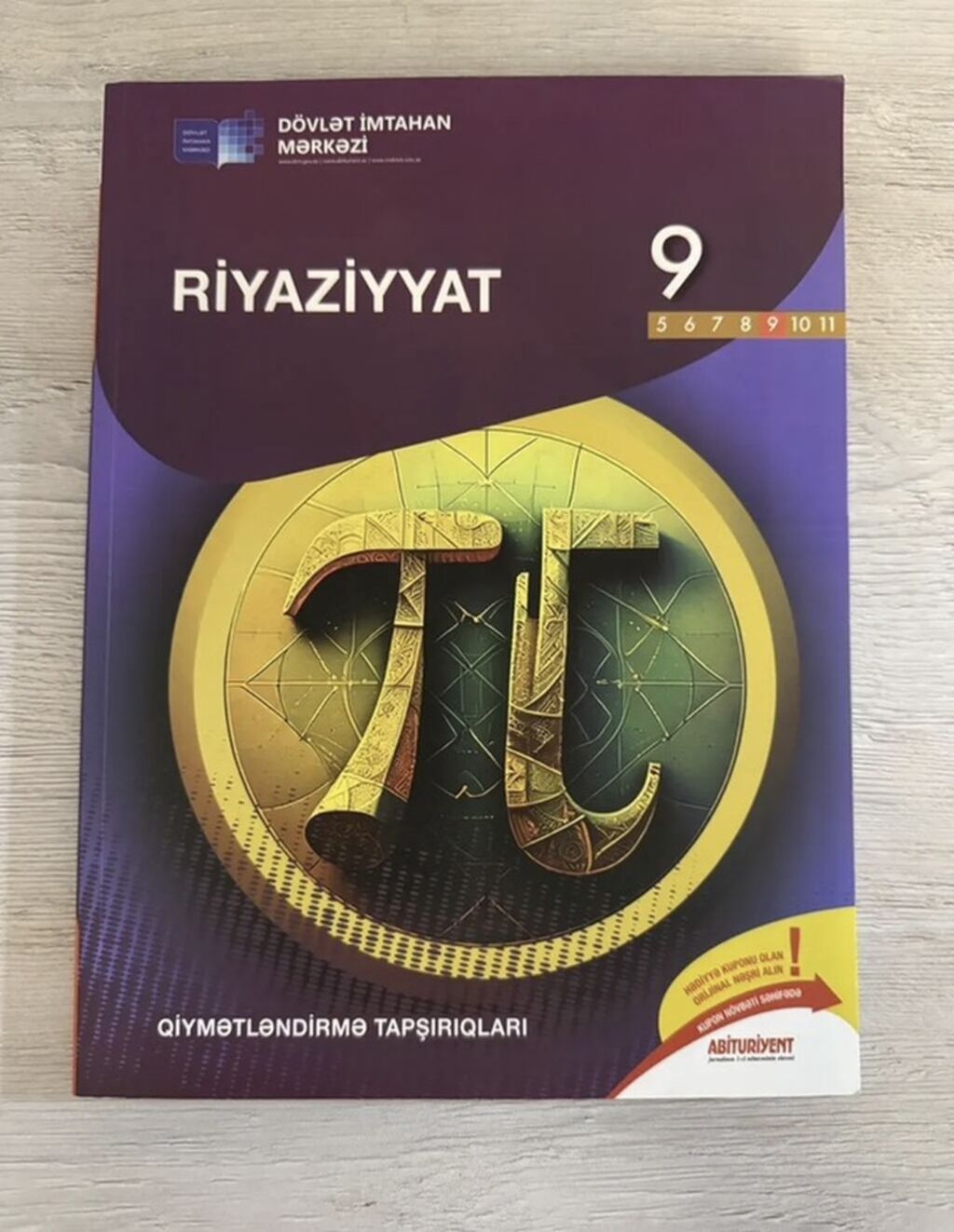 Məhsul: “Riyaziyyat – Qiymətləndirmə Tapşırıqları”, 9-cu sinif — Kitablar, Bakı