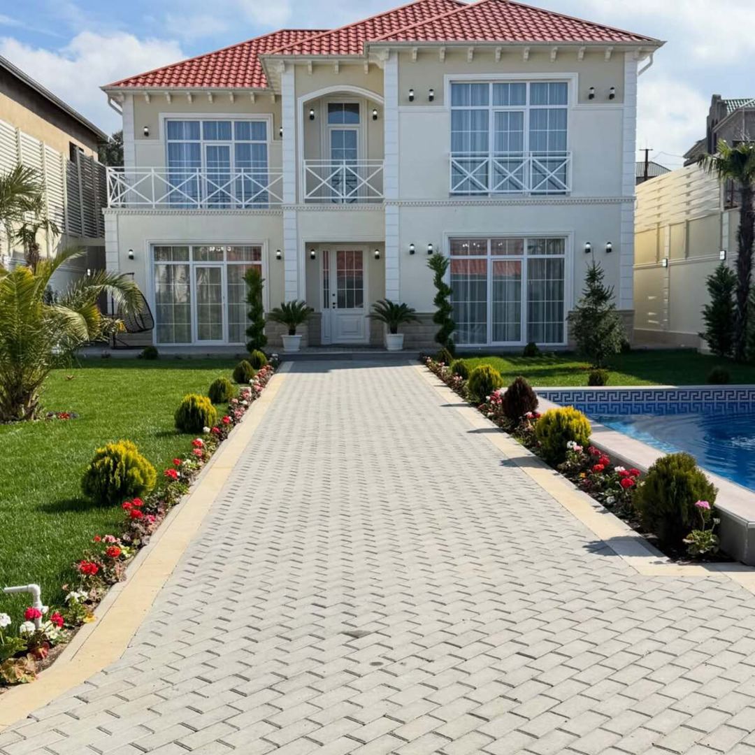 Satılır 5 otaqlı həyət evi/bağ evi 300 m² — Ev, villa, Bakı (4)