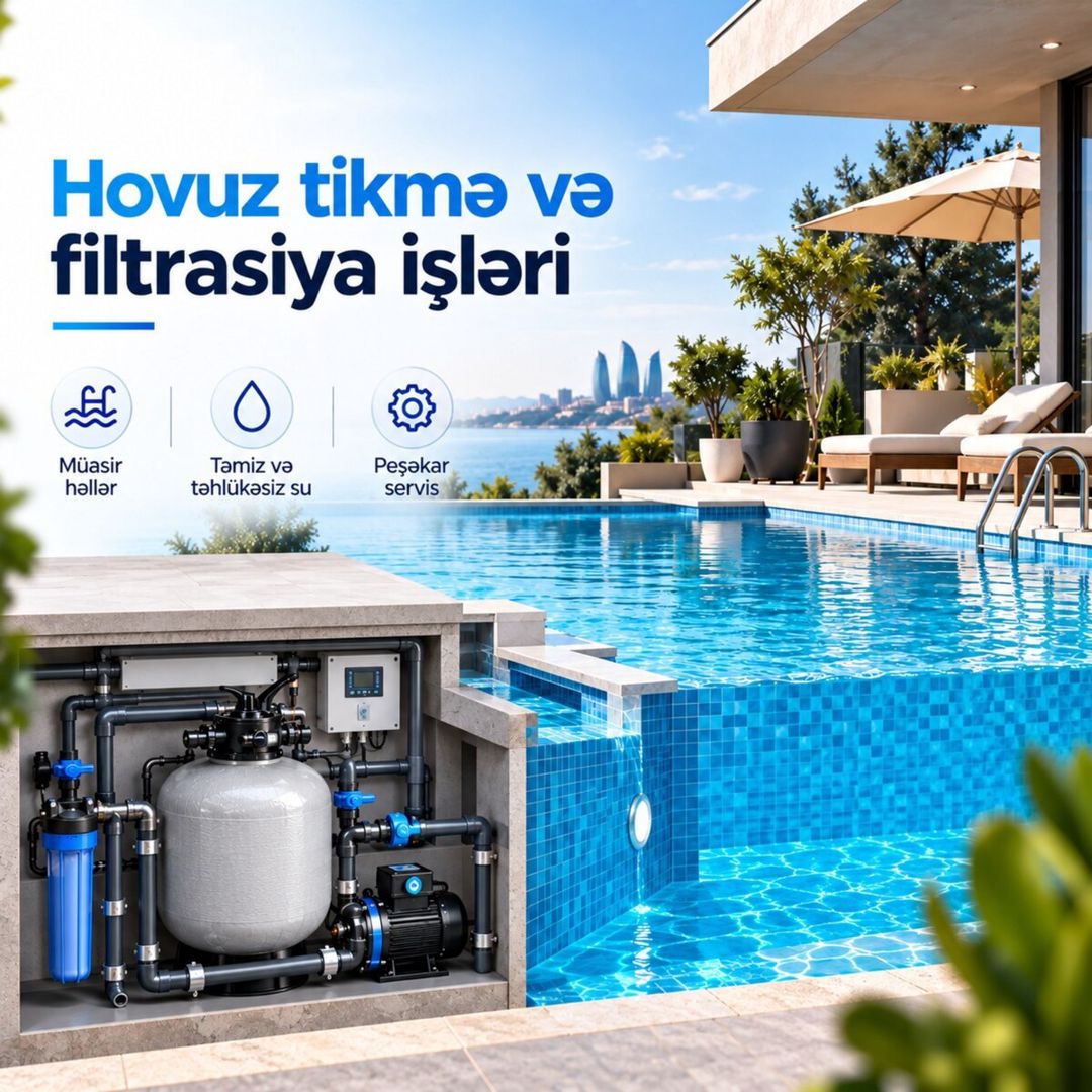 Hovuz filterləri — İdman, hobi, istirahət, Bakı