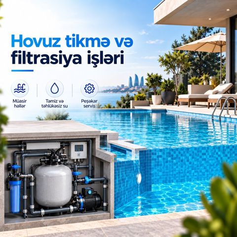 Hovuz filterləri — Bakı