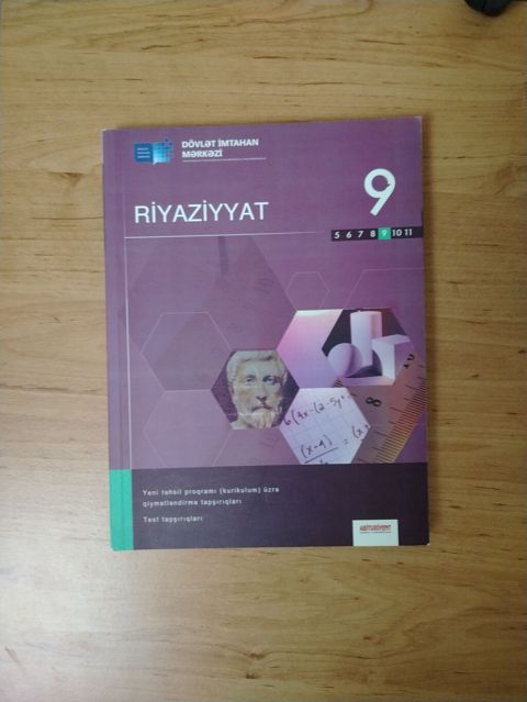 Riyaziyyat 9cu sinif. Yeni — Murad Dəvrişbəyov