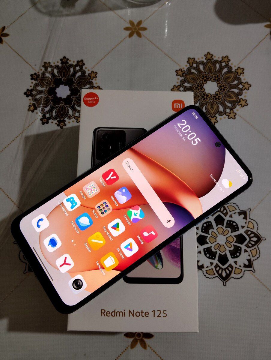 Xiaomi Redmi Note 12S Ice Blue 256GB/8GB — Smartfonlar, Bakı (2)