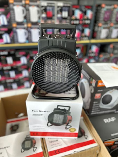 Elektrik Fan İsinmə Qurğusu – 3000W - Güc: 3000W - 40-45kv. qızdırma — Bakı