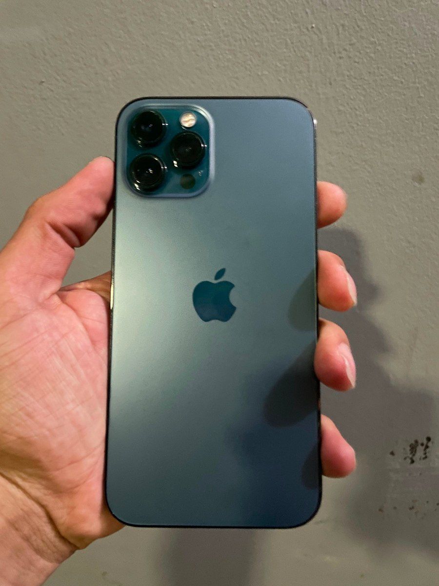 Apple iPhone 12 Pro Max Pacific Blue 256GB/6GB — Smartfonlar, Bakı