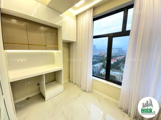 Satılır 2 otaqlı 69 m² yeni tikili Elmlər Akademiyası m — Mənzil (7)