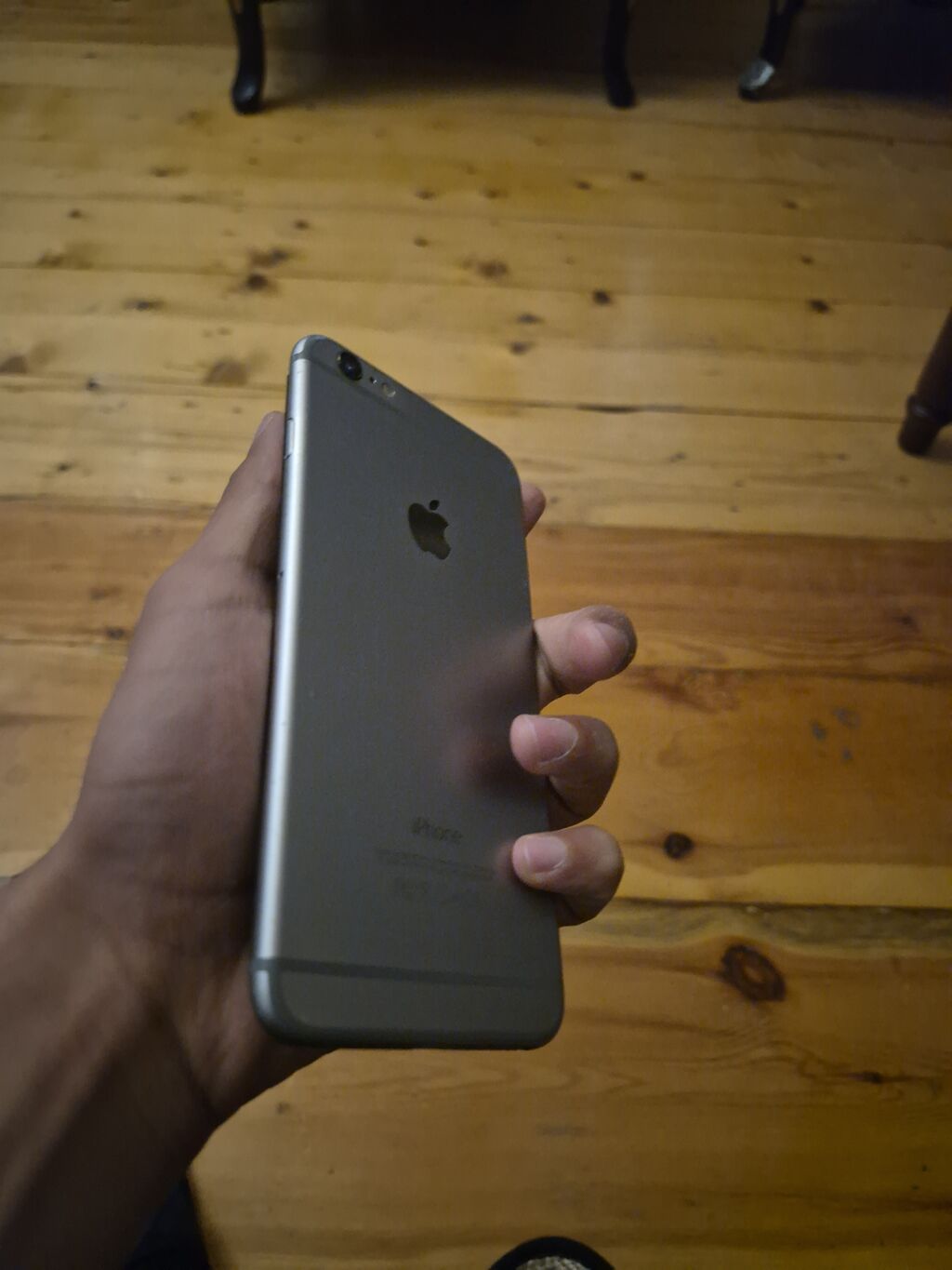 IPhone 6 Plus, 64 GB, Space Gray, Qırıq — Apple iPhone, Gəncə (2)