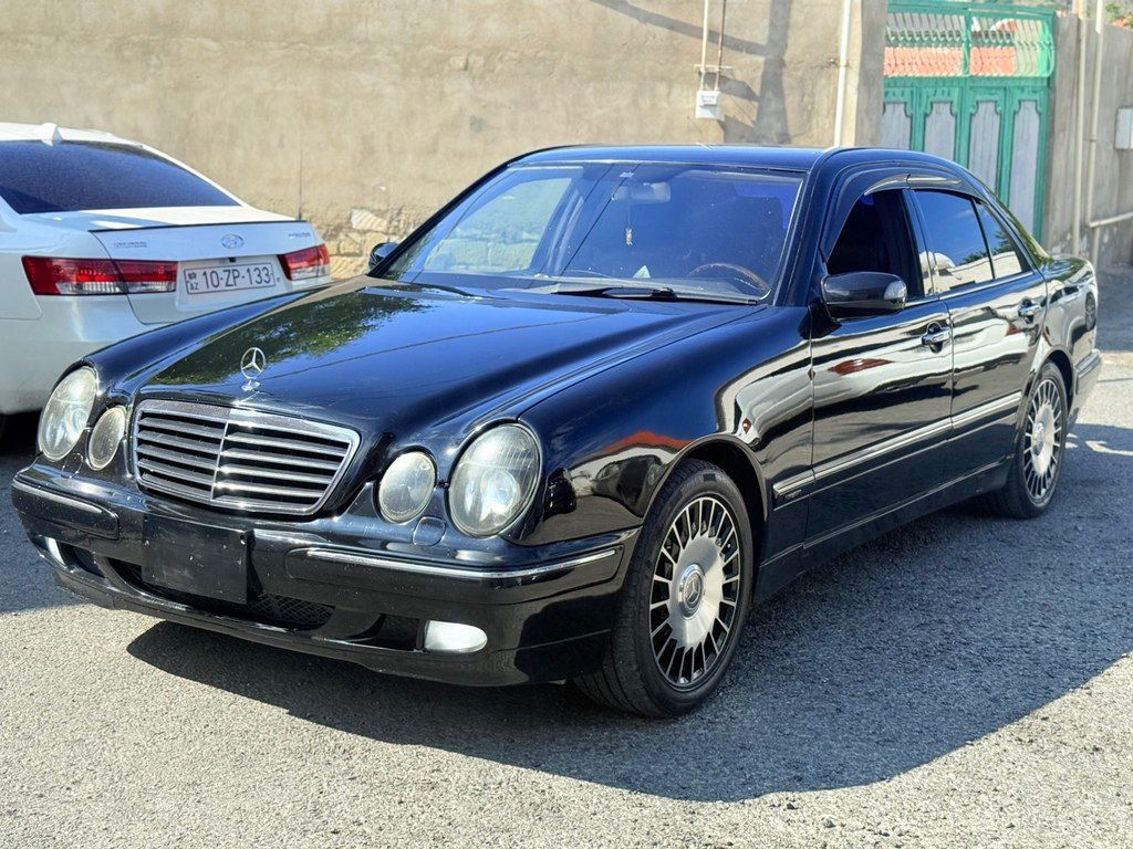 Mercedes E 320, 3.2 L, 2000 il, 482 970 km 10-ZP-133 — Avtomobillər, Bakı (2)