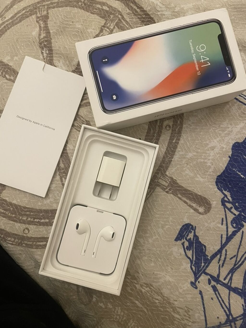 IPhone X, 64 GB, Gümüşü, Qırıq — Apple iPhone, Bakı (6)