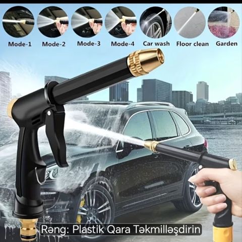 Yüksək təzyiqli su şlanqı üçün tapança tipli başlıq. - Material — Bakı