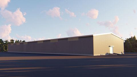 Quru anbar 2016m² — Bakı