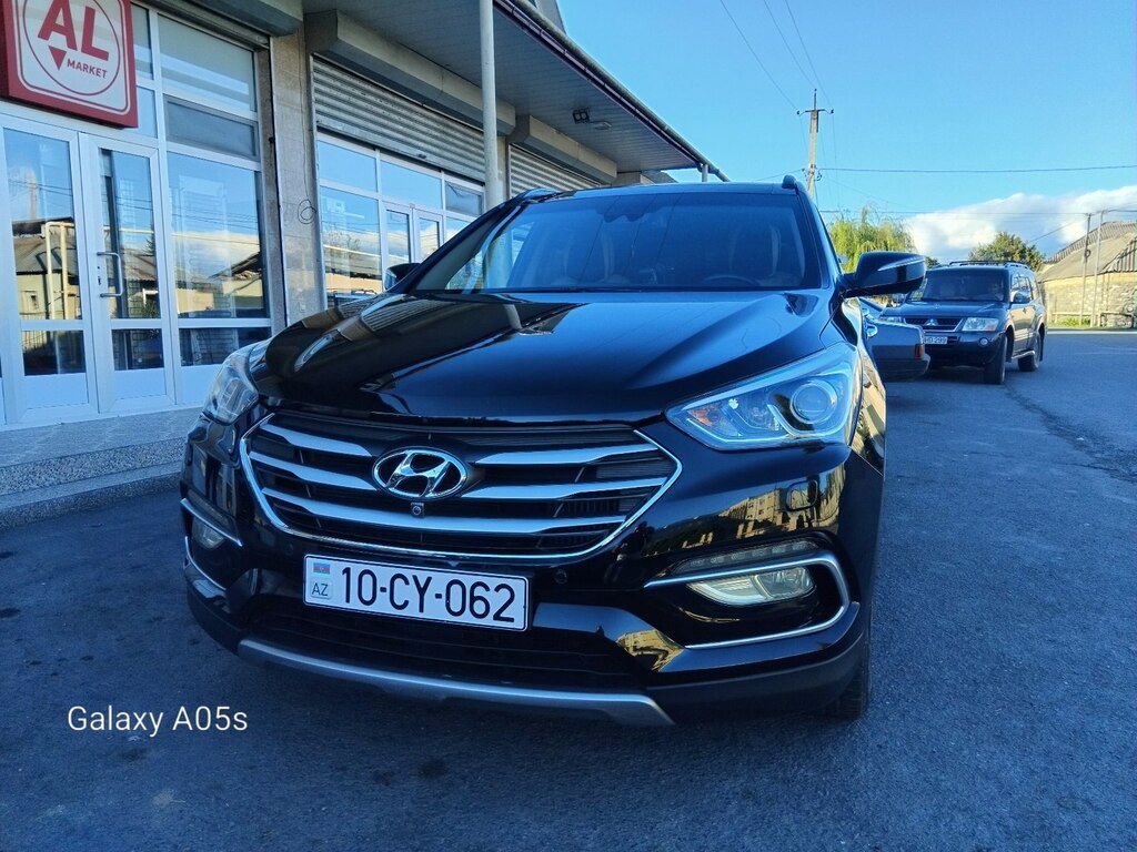 Hyundai Santa Fe, 2.0 L, 2017 il, 90 000 km 10-CY-062 — Avtomobillər, Zaqatala
