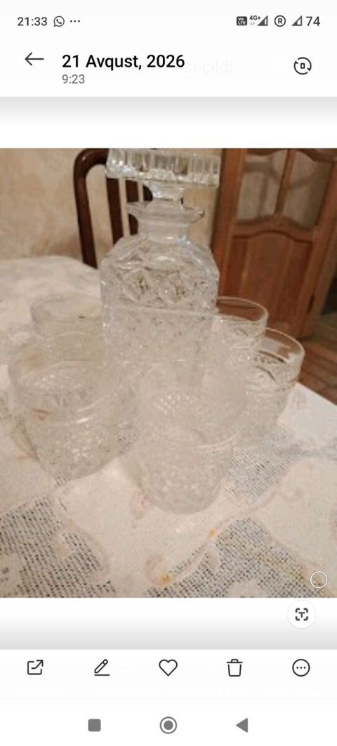 Bogema qrafin dəsti — Bakı