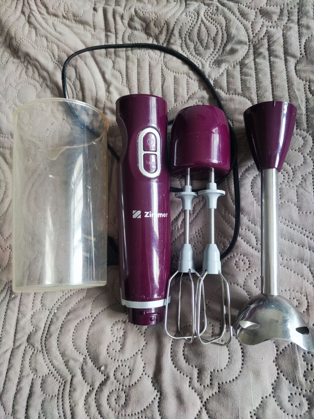 Zimmer əl blenderi və mikser seti - 3-ü 1-də mətbəx dəsti: əl — Blenderlər, xırdalayanlar və mikserlər, Bakı (2)