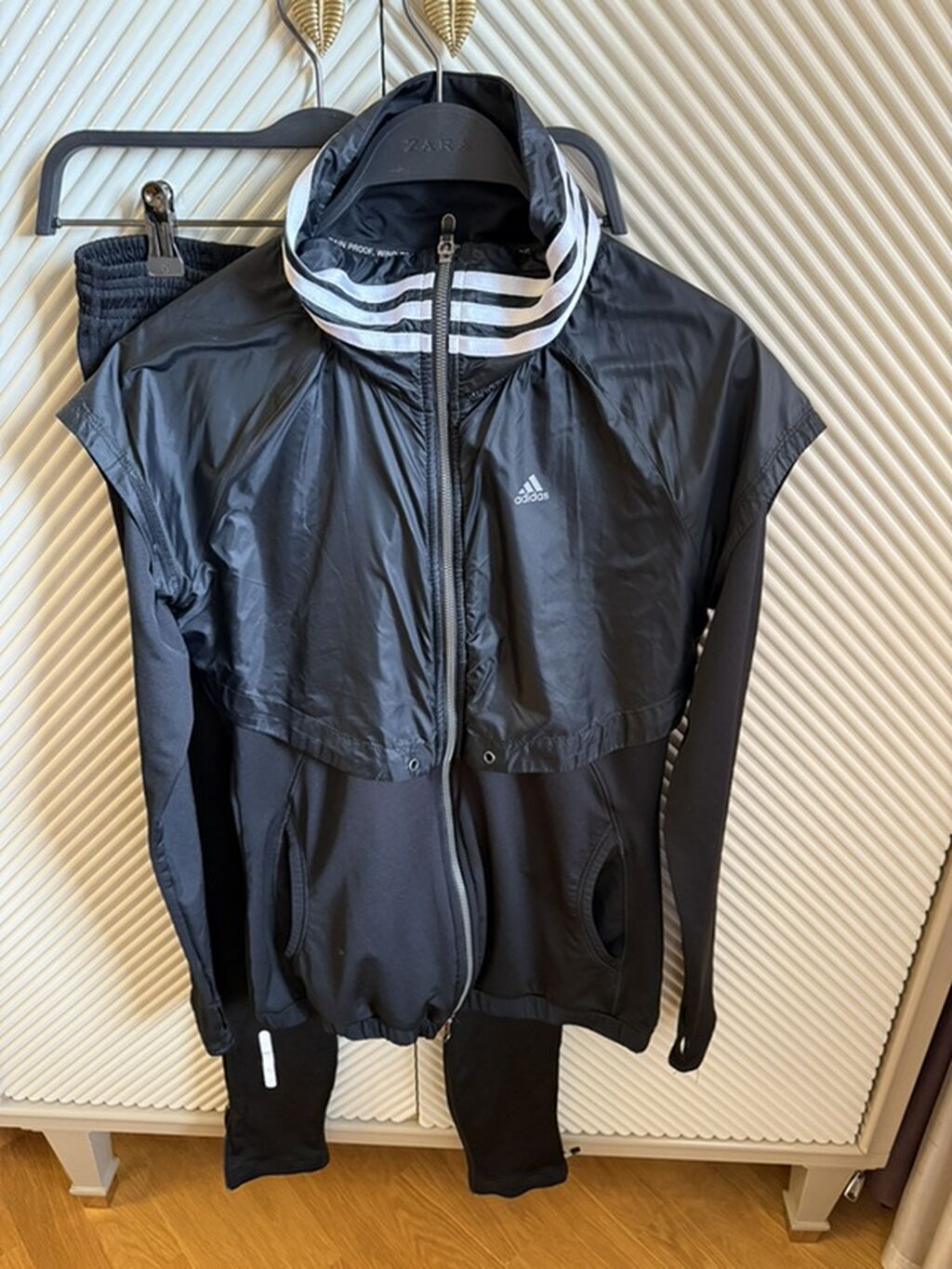 İdman dəsti, Adidas, M, rəng - Qara — İdman geyimi, Bakı (4)