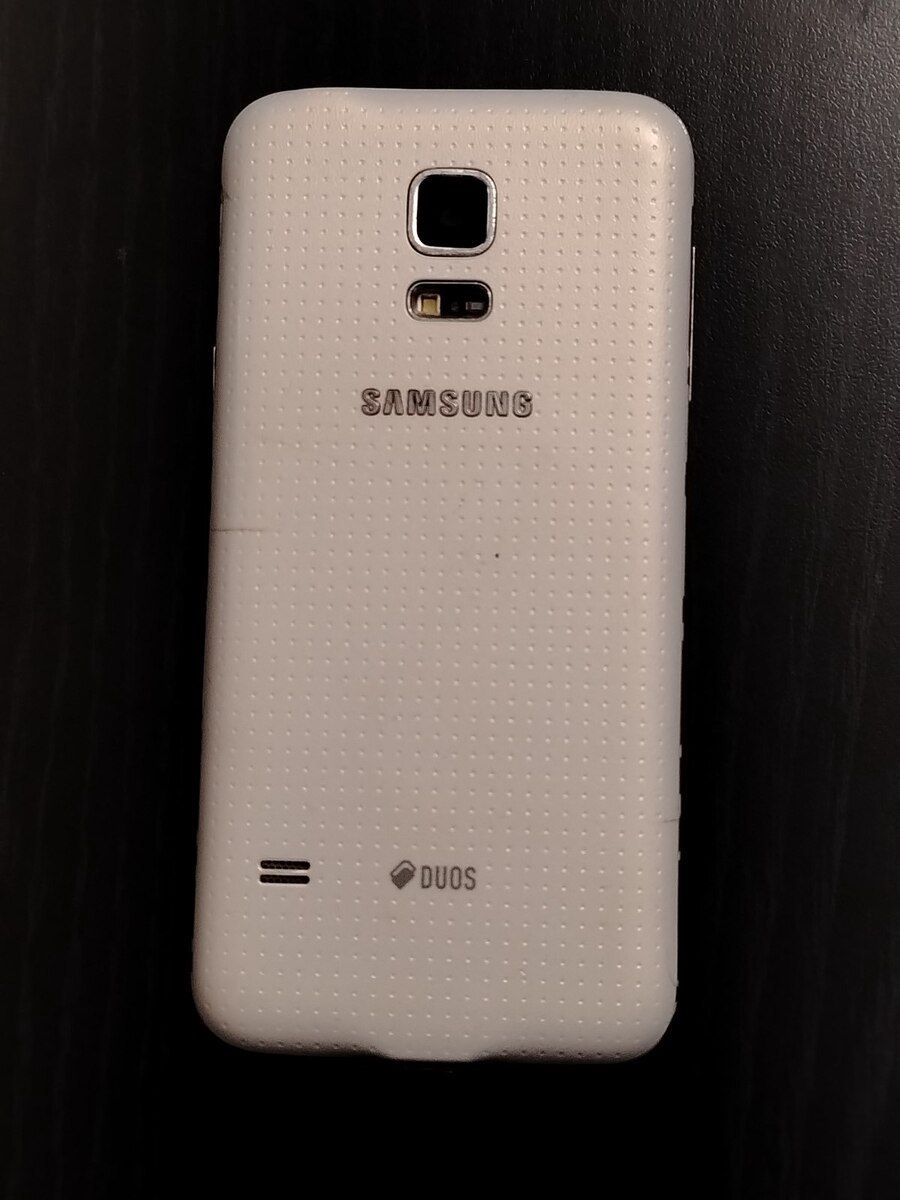 Samsung Galaxy S5 mini Duos Shimmery White 16GB/1.5GB — Smartfonlar, Bakı (2)
