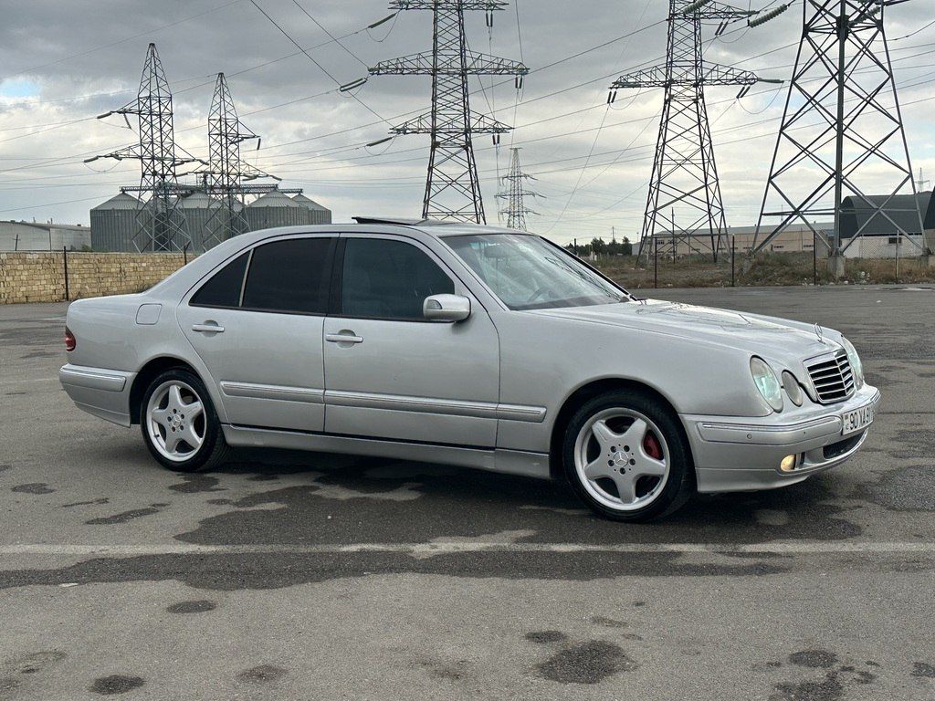Mercedes E 240, 2.4 L, 1999 il, 412 123 km 90-XA-911 — Avtomobillər, Bakı (9)