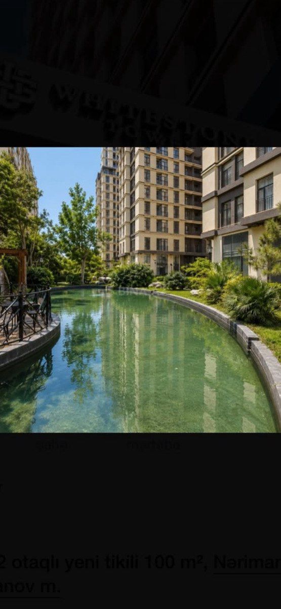 2-otaqlı yeni tikili, Nərimanov r., 54 m² — Mənzil, Bakı (11)