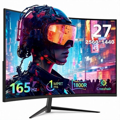 Əyri oyun monitoru 27" 2K QHD 165Hz — Bakı