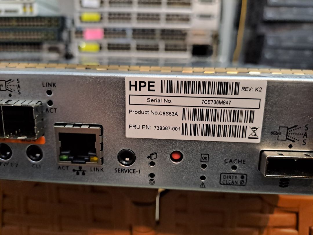 HPE C8R09A - HP MSA 2040 2050 6GB I/O SAN Fiber Channel FC Controller 717870-001 — Şəbəkə və server avadanlığı, Bakı (8)