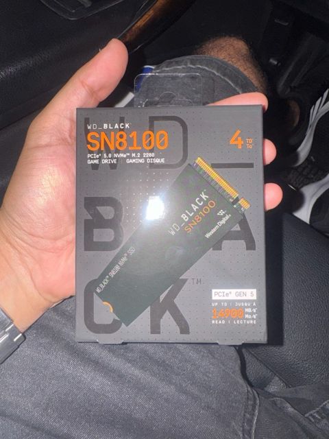 Sərt disk WD SN8100 4TB — Sabir