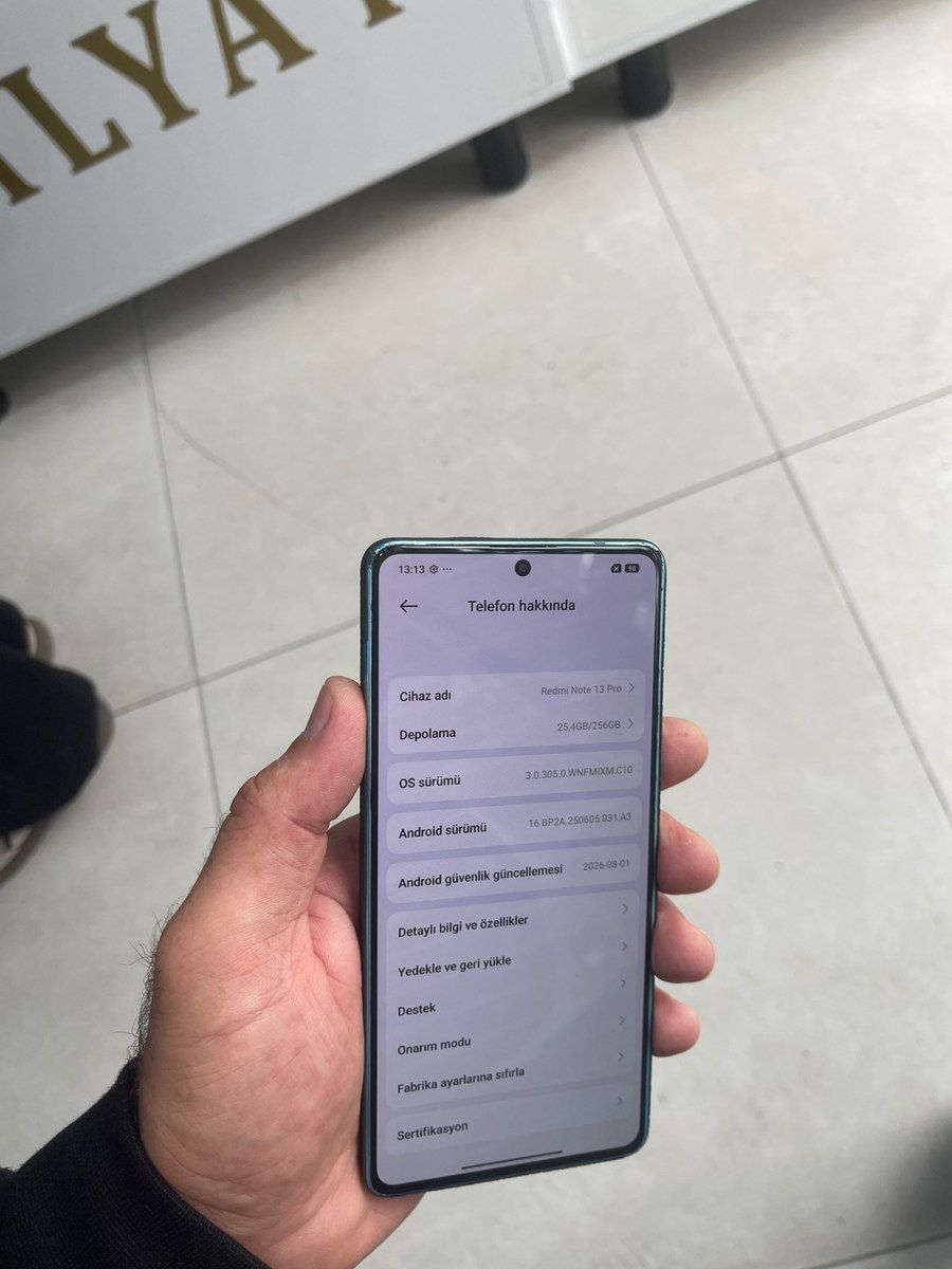 Xiaomi Redmi Note 13 Pro Forest Green 256GB/8GB — Smartfonlar, Bakı (3)